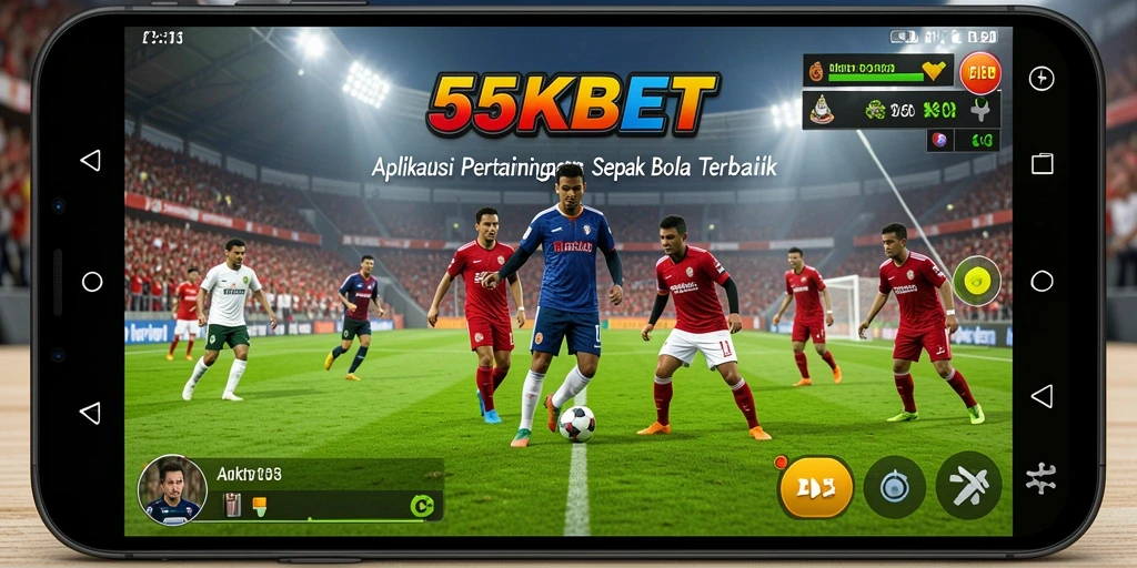 Tampilan gameplay yang menarik dan informatif dari 55KBET.