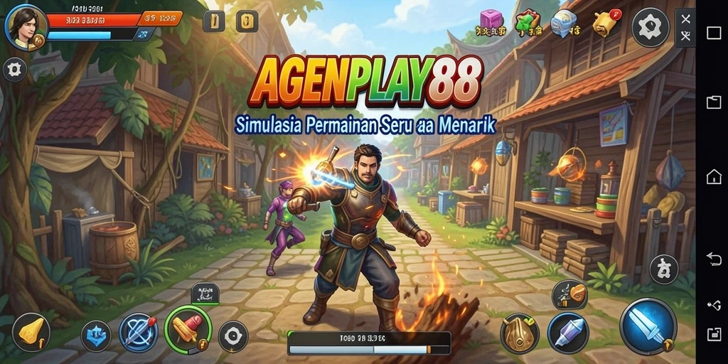 Screenshot gameplay AGENPLAY88 menampilkan aksi seru dan grafis yang menawan.