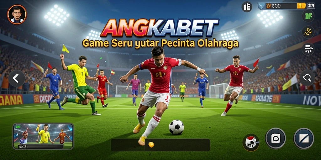Lihat pengalaman seru bermain ANGKABET dengan tampilan olahraga yang menegangkan.