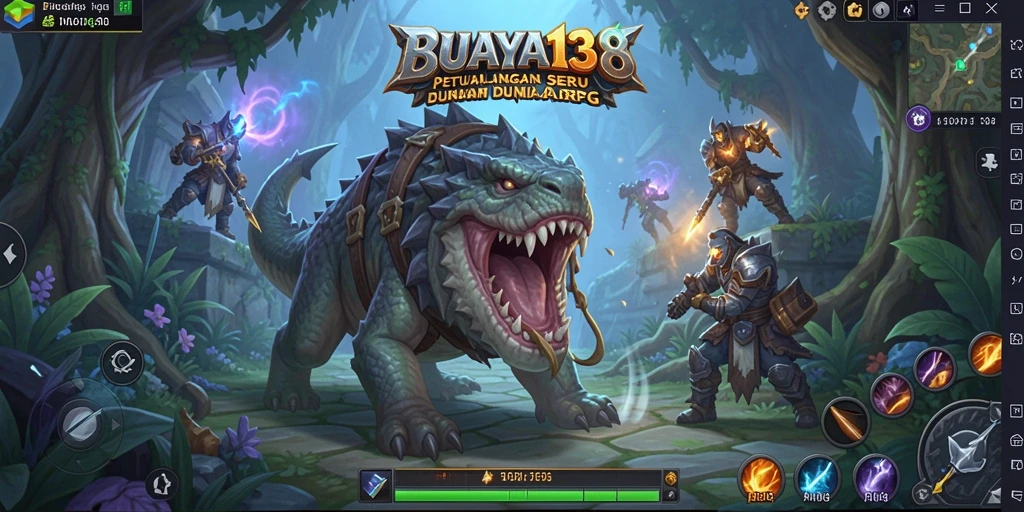 Tampilan grafis menakjubkan dalam gameplay ARPG yang seru.