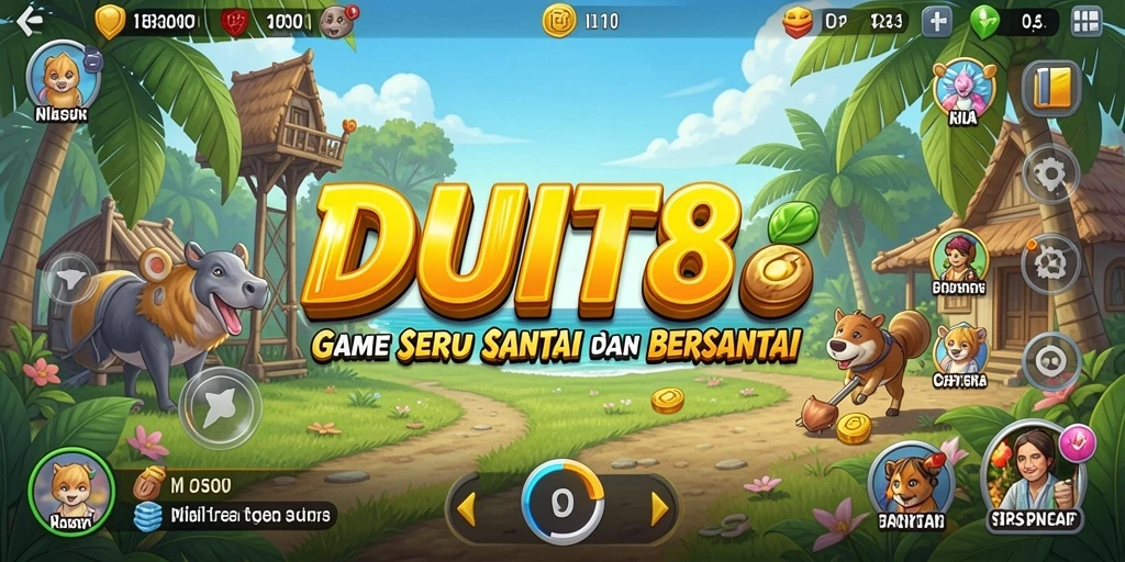 Tangkapan layar dari gameplay seru dan menyenangkan di DUIT8.