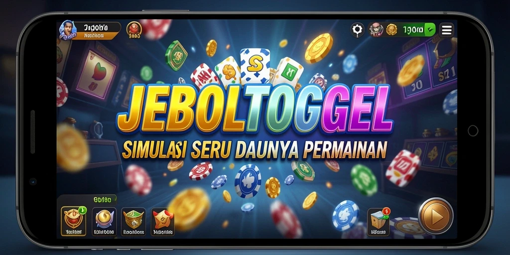 Tampilan gameplay menarik dari JEBOLTOGEL yang penuh warna.