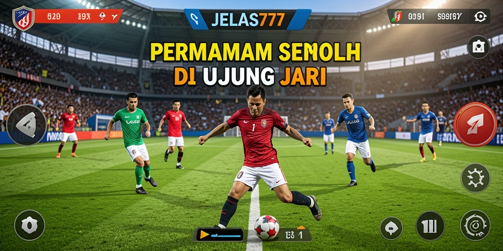 Tampilan screenshot gameplay seru JELAS777 saat bertanding.