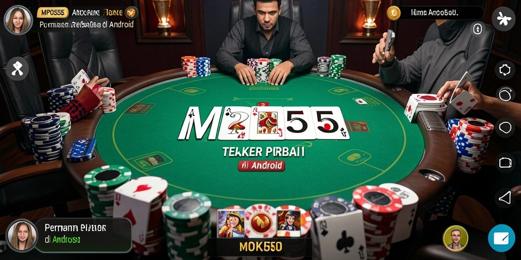 Tampilan gameplay seru MPO555 dengan aksi poker mendebarkan.