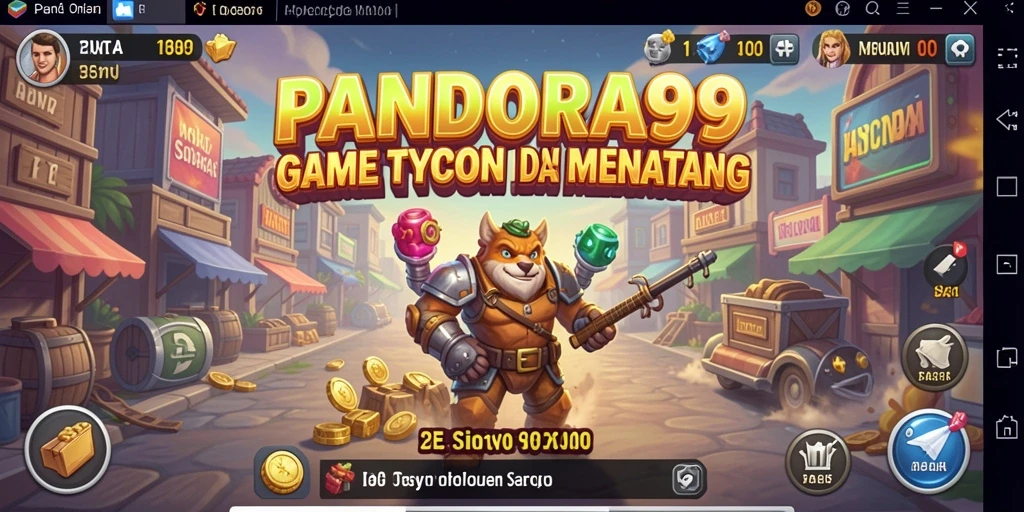 Gameplay seru dan menantang dalam PANDORA99.