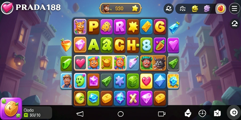 Tampilan gameplay PRADA188 yang menarik dan penuh warna.