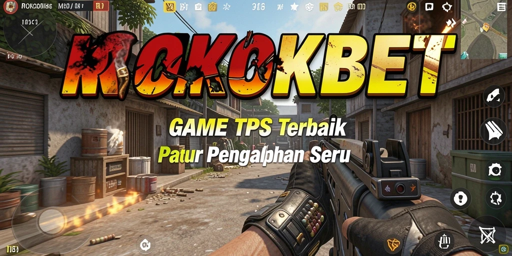 Tangkapan layar ROKOKBET yang menampilkan aksi intens dalam gameplay TPS.