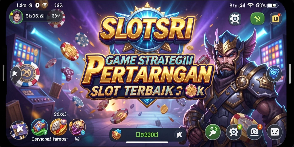 Screenshot utama SLOTSRI menampilkan gameplay seru dengan grafis yang memukau.